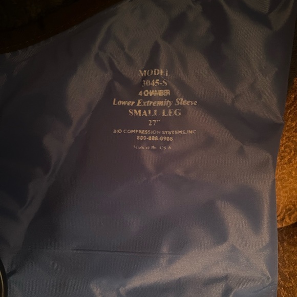 Bio Compression Systems model SC 3004 Sequential Circulator w/ 1 Leg Sleeve - Picture 6 of 8